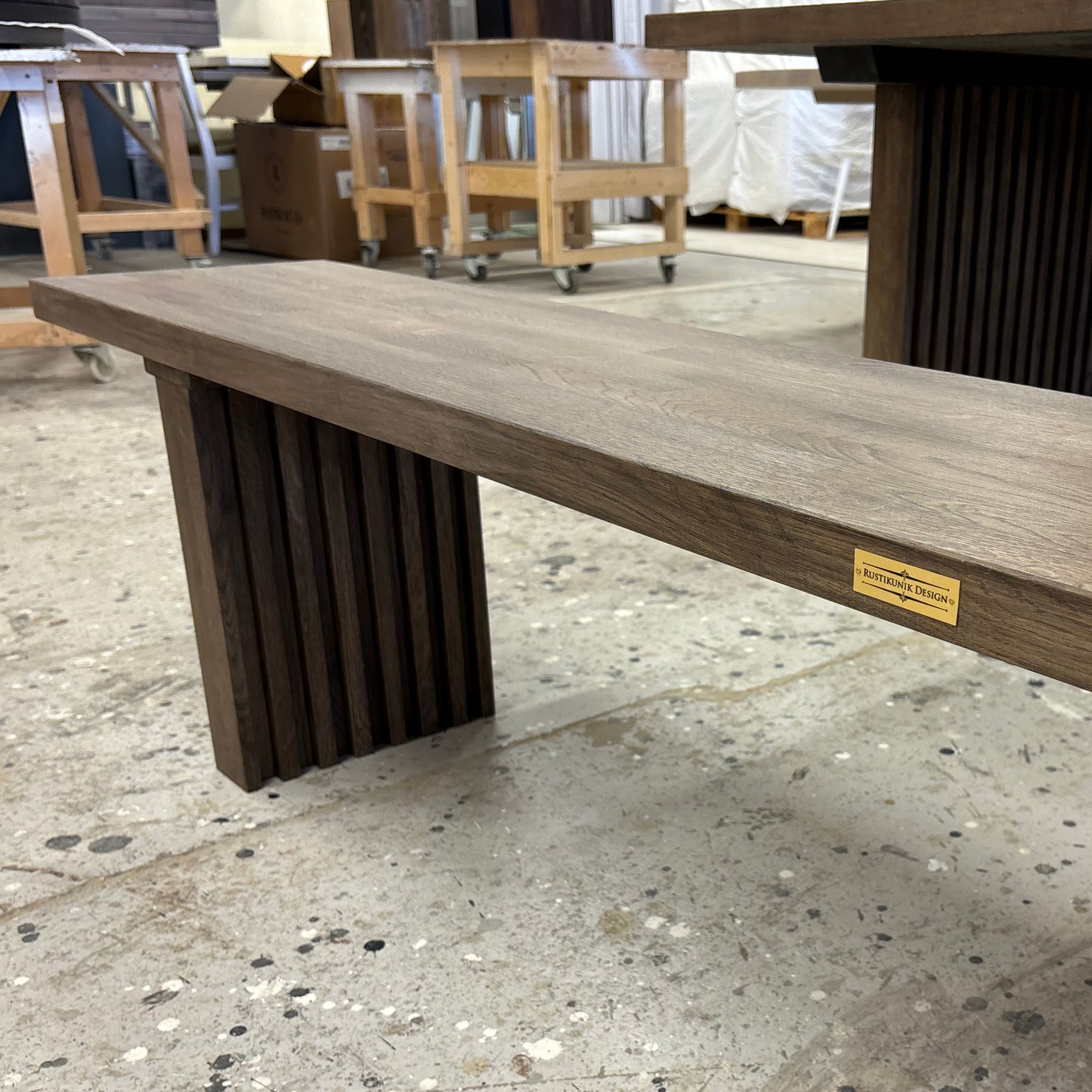 Sittbänk | Ribbor | 70-400 cm - Rustikunik Design